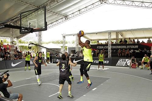 Evento de basquete que mistura esporte olímpico e cultura urbana será realizado no dia 04 de fevereiro, ao lado do Estádio Olímpico Nilton Santos/ Foto: Maurício Val/Fotocom